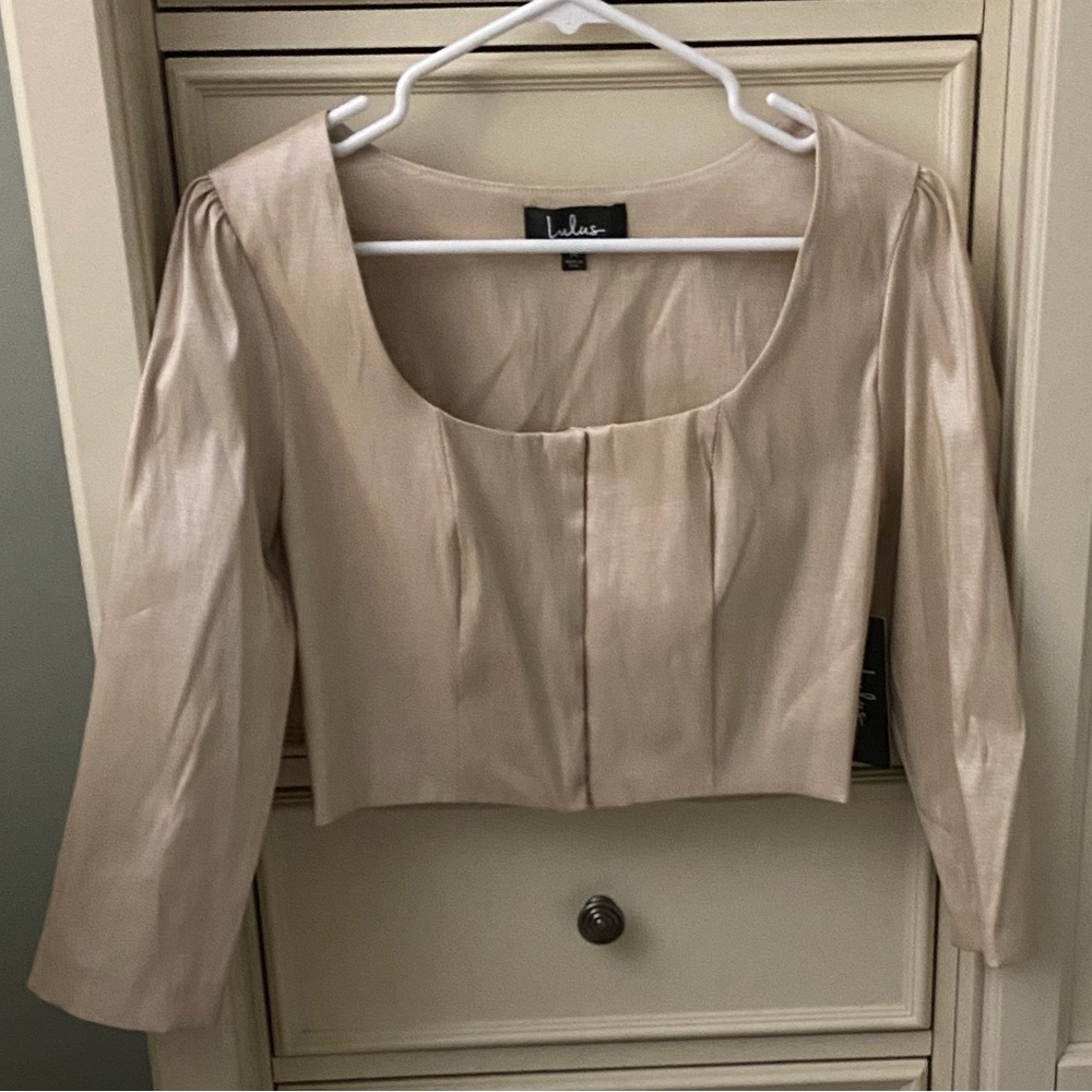 Lulu’s corset hook top